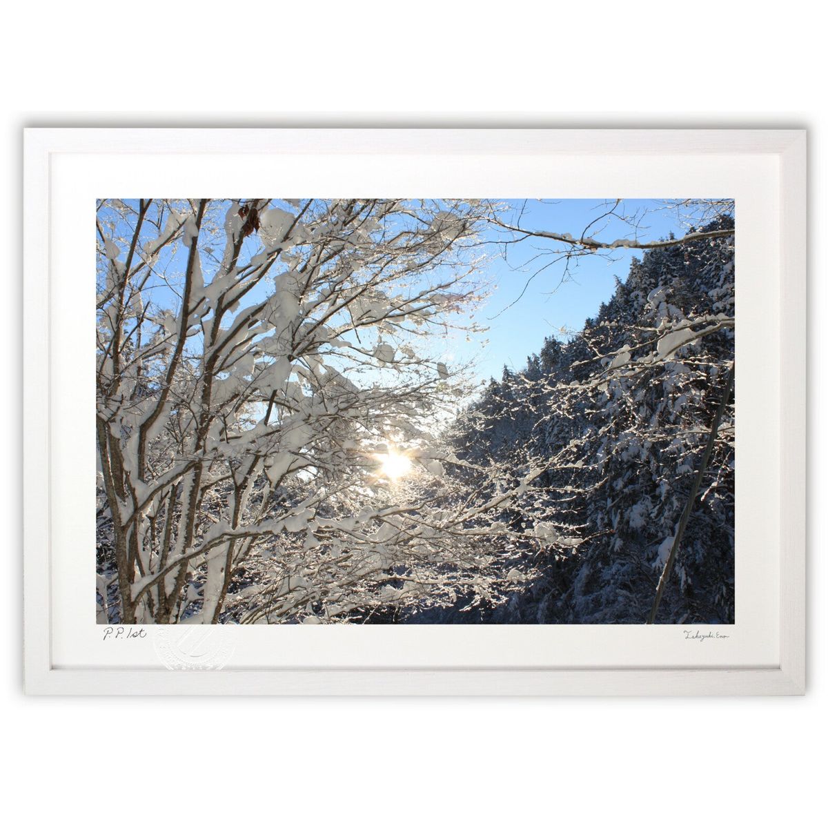 楽天市場】雪（テーマ（絵画）風景）（版画｜絵画）：アート・美術品