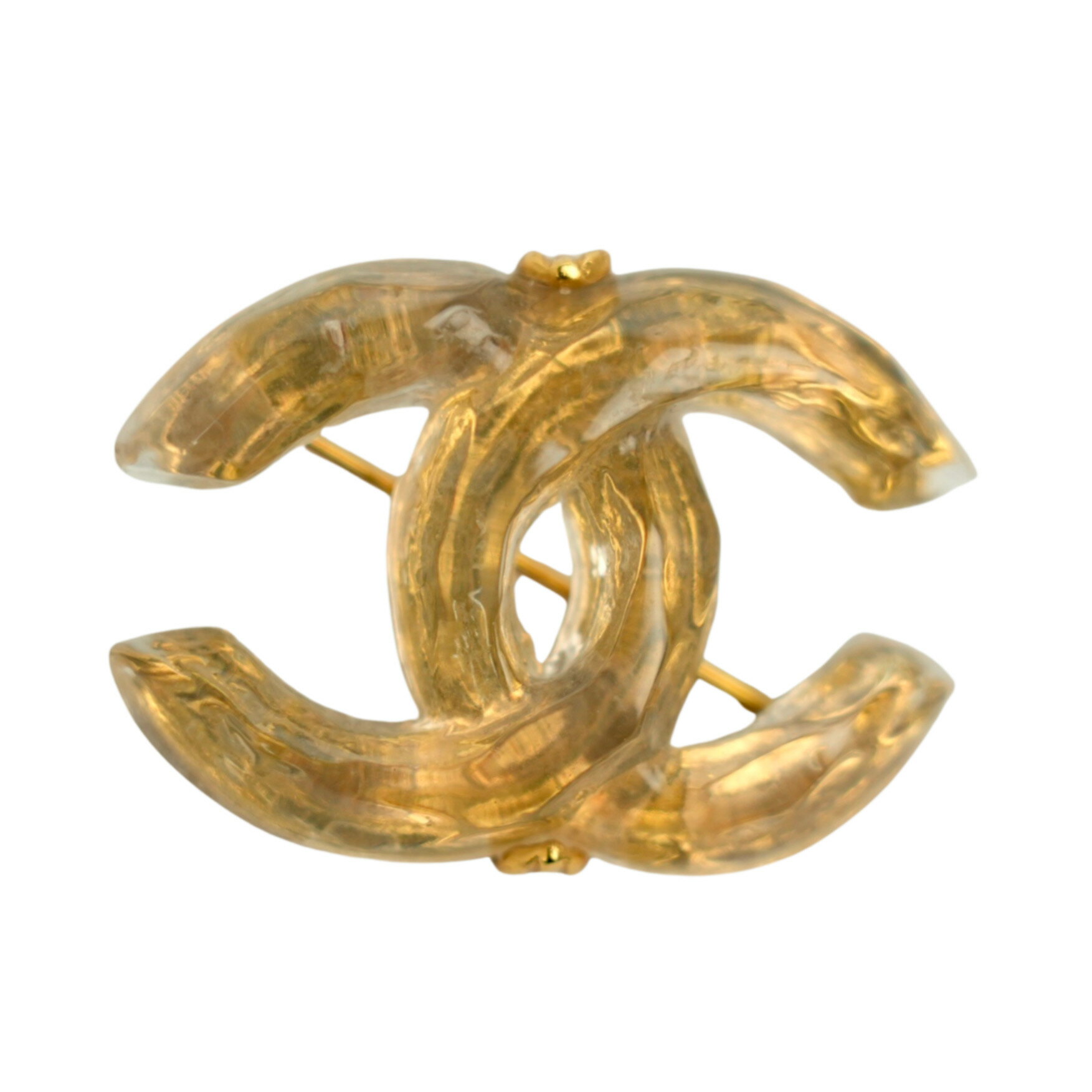 楽天市場】シャネル ゴールド ヴィンテージ ココマーク ブローチの通販