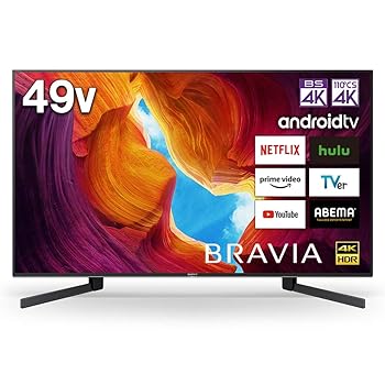 楽天市場】ソニー kj－49x9500g 49v型 4k液晶テレビ braviaの通販