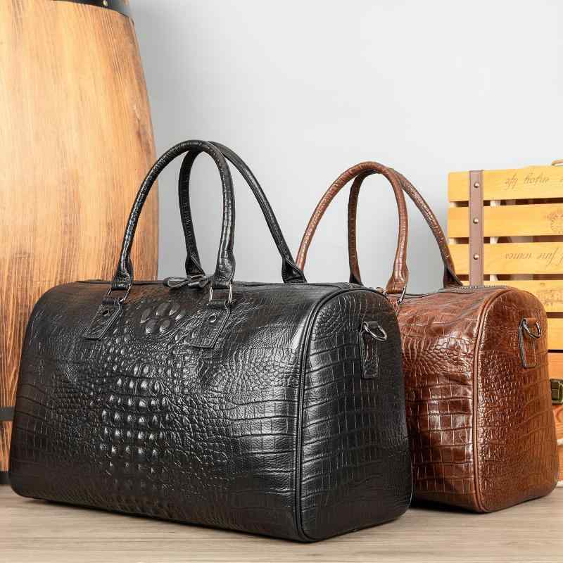 ✨良品✨ バリー クロコ型押し ミニボストンバッグ ビジネスバッグ