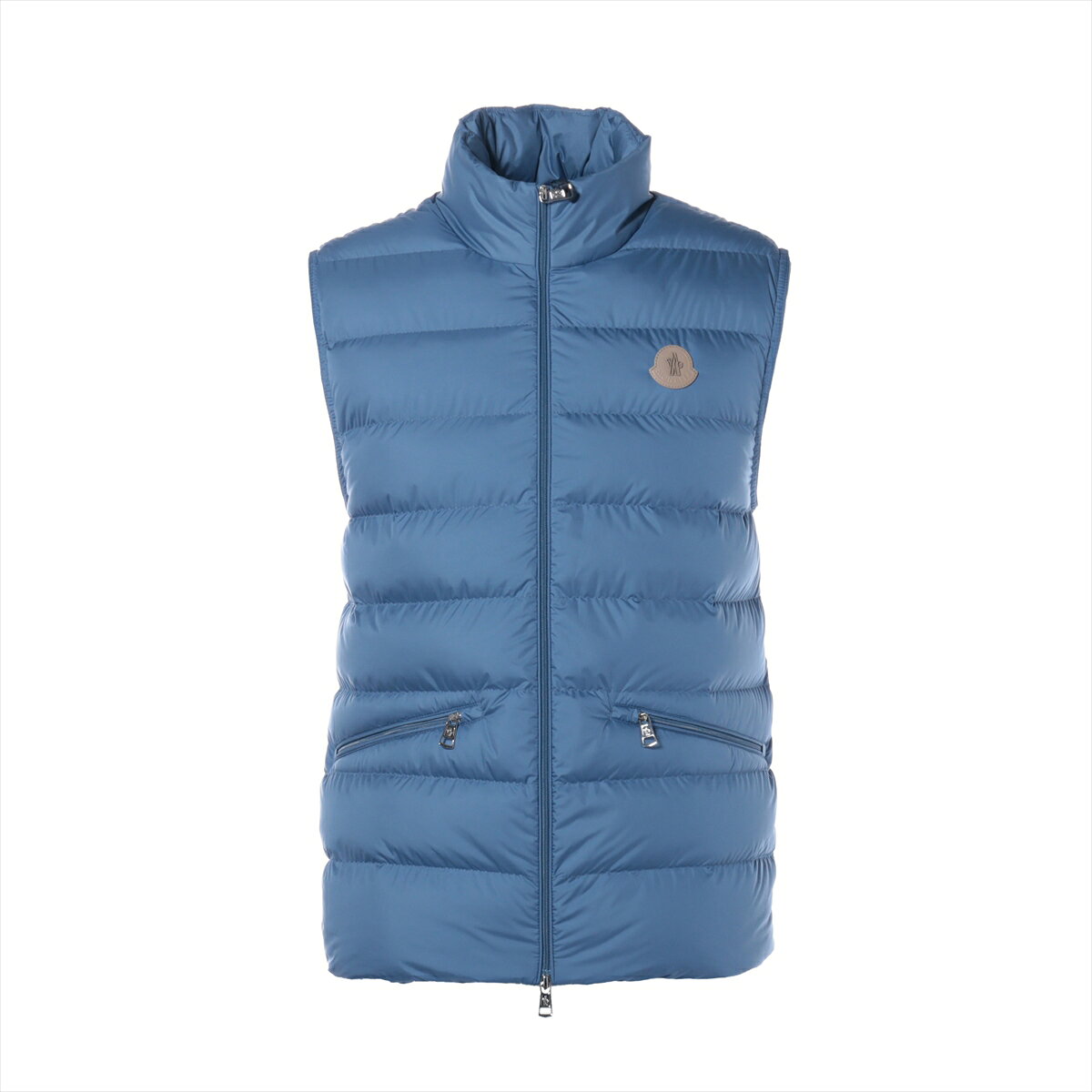 楽天市場】モンクレール ダウンベスト ブルーの通販