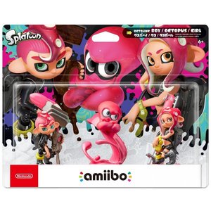 楽天市場】amiibo トリプルセット ガール イカ ボーイ スプラトゥーン