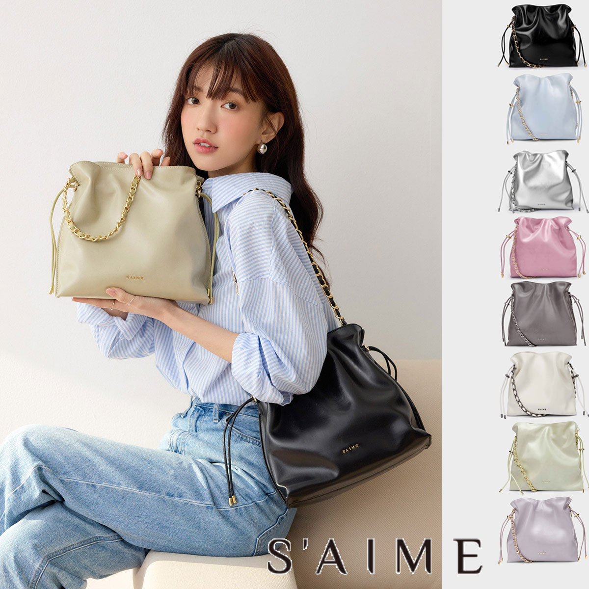 楽天市場】saime（レディースバッグ｜バッグ）：バッグ・小物