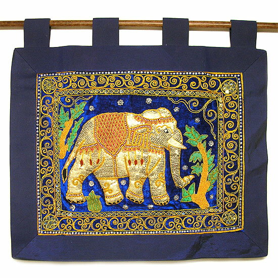 楽天市場】タイ 象 布（タペストリー｜壁紙・装飾フィルム