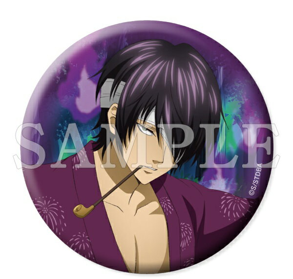 銀魂 Blu-ray DVD 特典 ホログラム缶バッジ 高杉晋助 11点 銀魂 - 描き