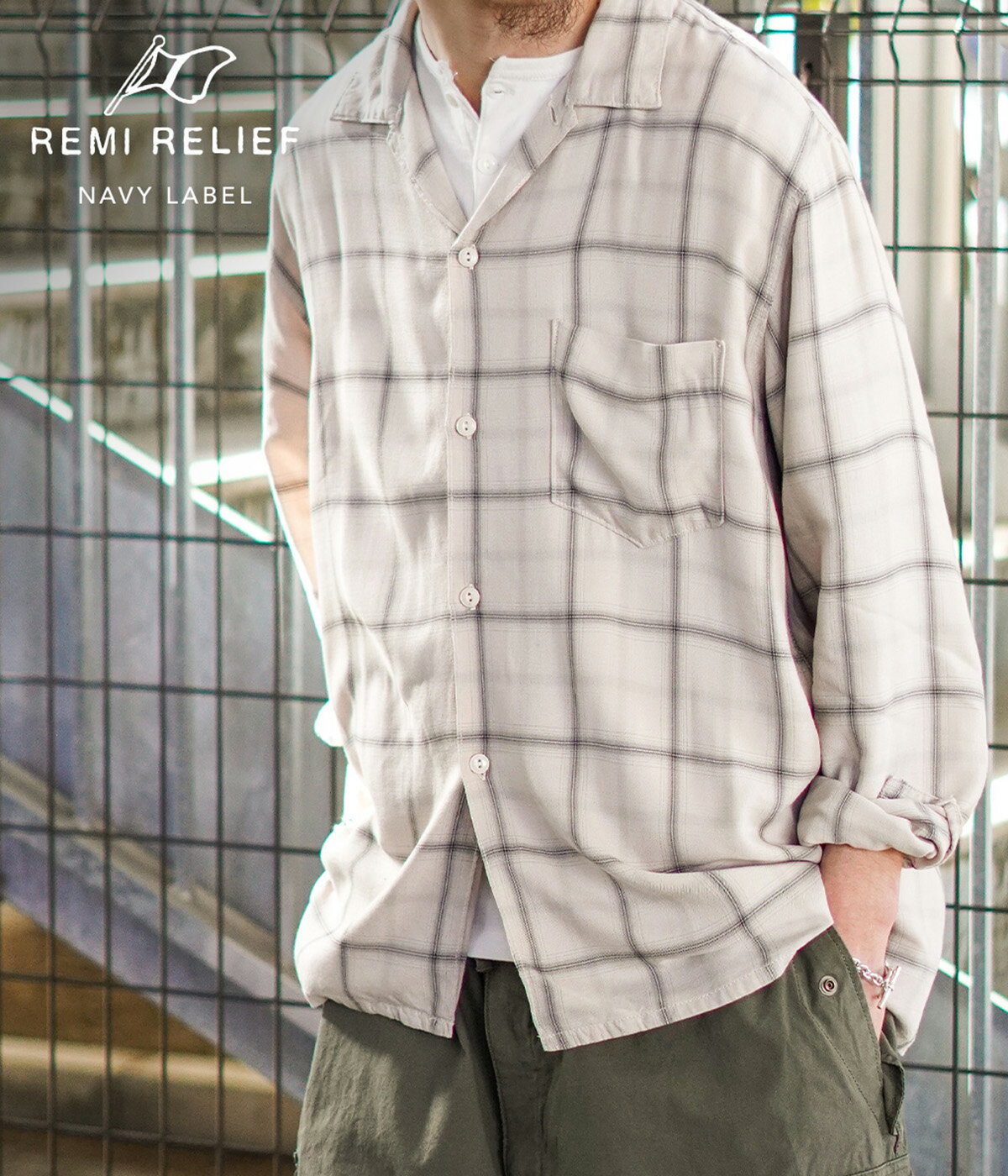 楽天市場】レミレリーフ チェック シャツの通販