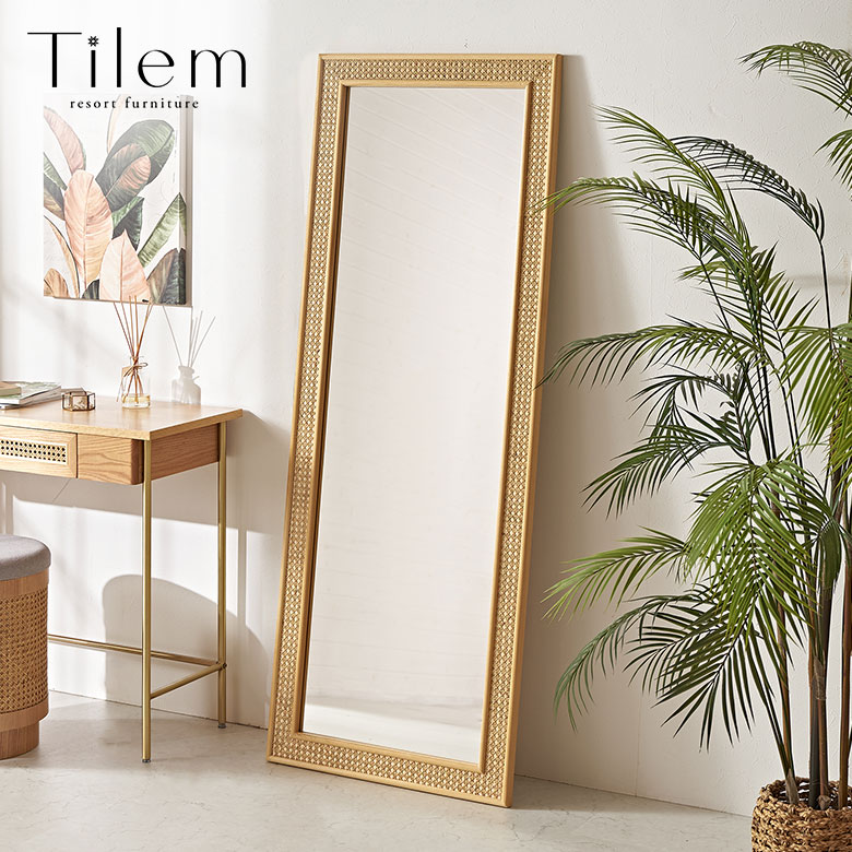 楽天市場】アジアン ラタン（ドレッサー・鏡台｜収納家具