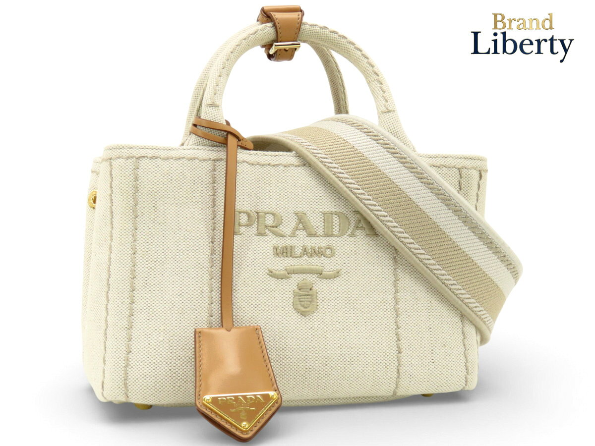 楽天市場】プラダ トートバッグ カナパ（カラーベージュ）（バッグ
