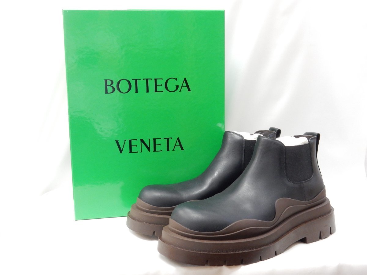 BOTTEGA ボッテガヴェネタ ラグ ブーツ チェルシーブーツ 37 VENETA