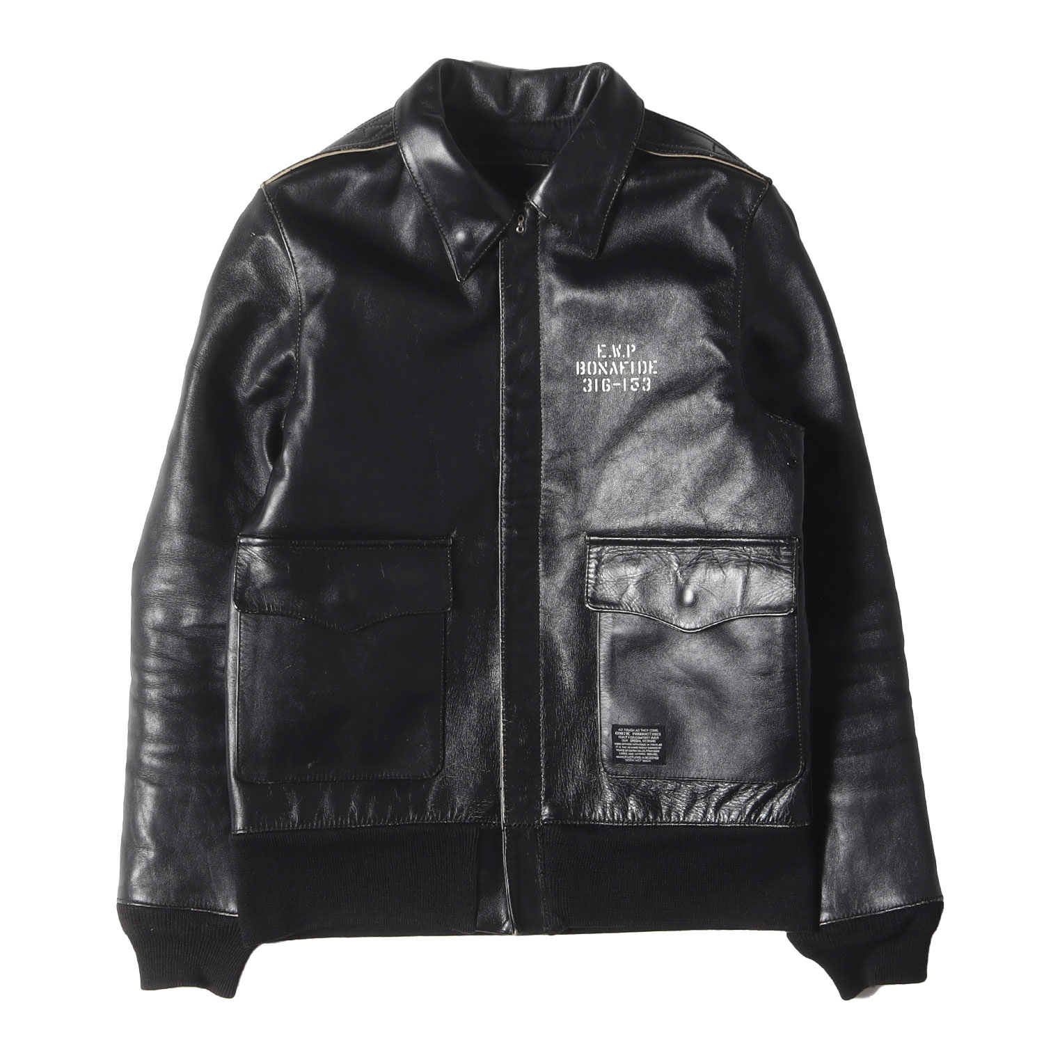 COOTIE /1st. PLACE JACKET 袖レザースタジャン-15秋冬 COOTIE 1st