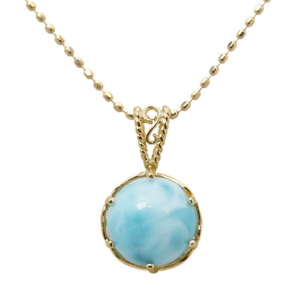 楽天市場】18金 ペンダントトップ（種類（宝石）ラリマー