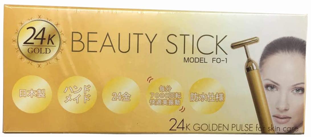 楽天市場】美顔ローラー 美顔器 24k黄金棒スティックの通販