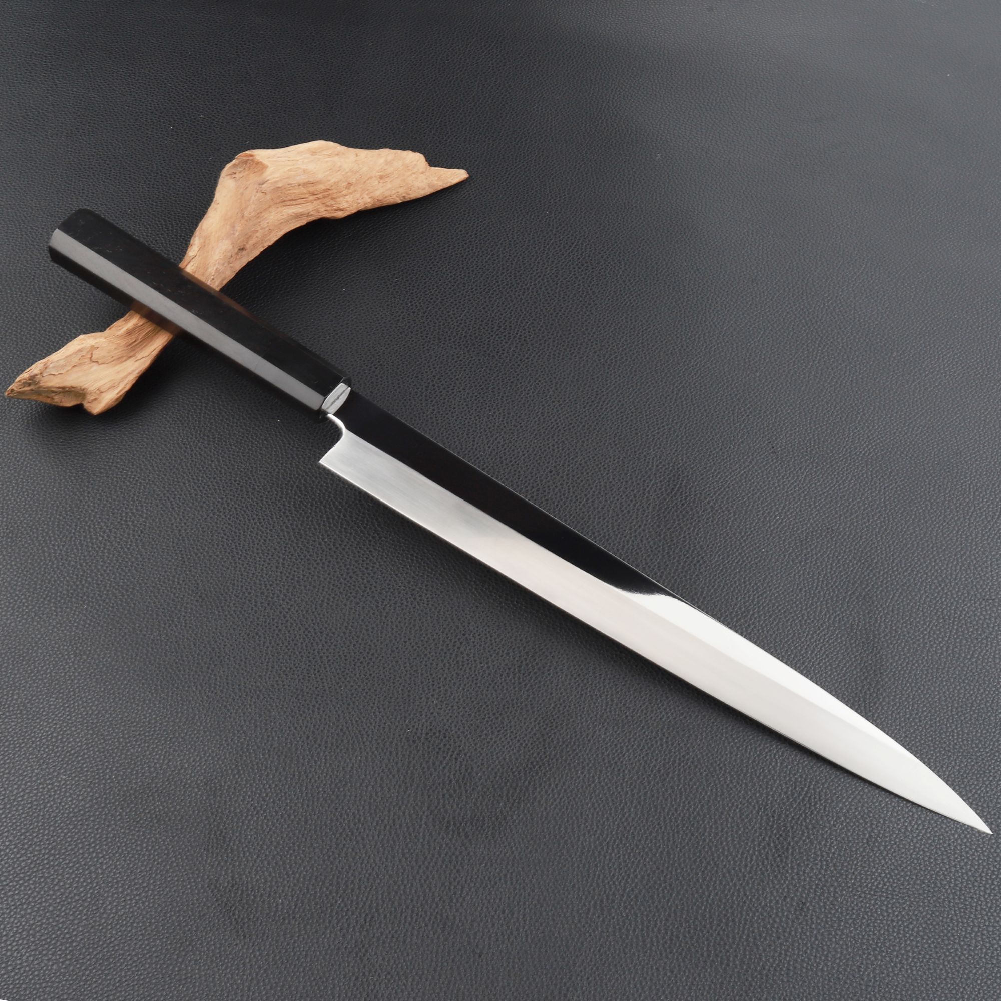 東源正虎？ フグ引き包丁 青鋼 天然砥石で本刃付け済み❗️ 青鋼ふぐ引