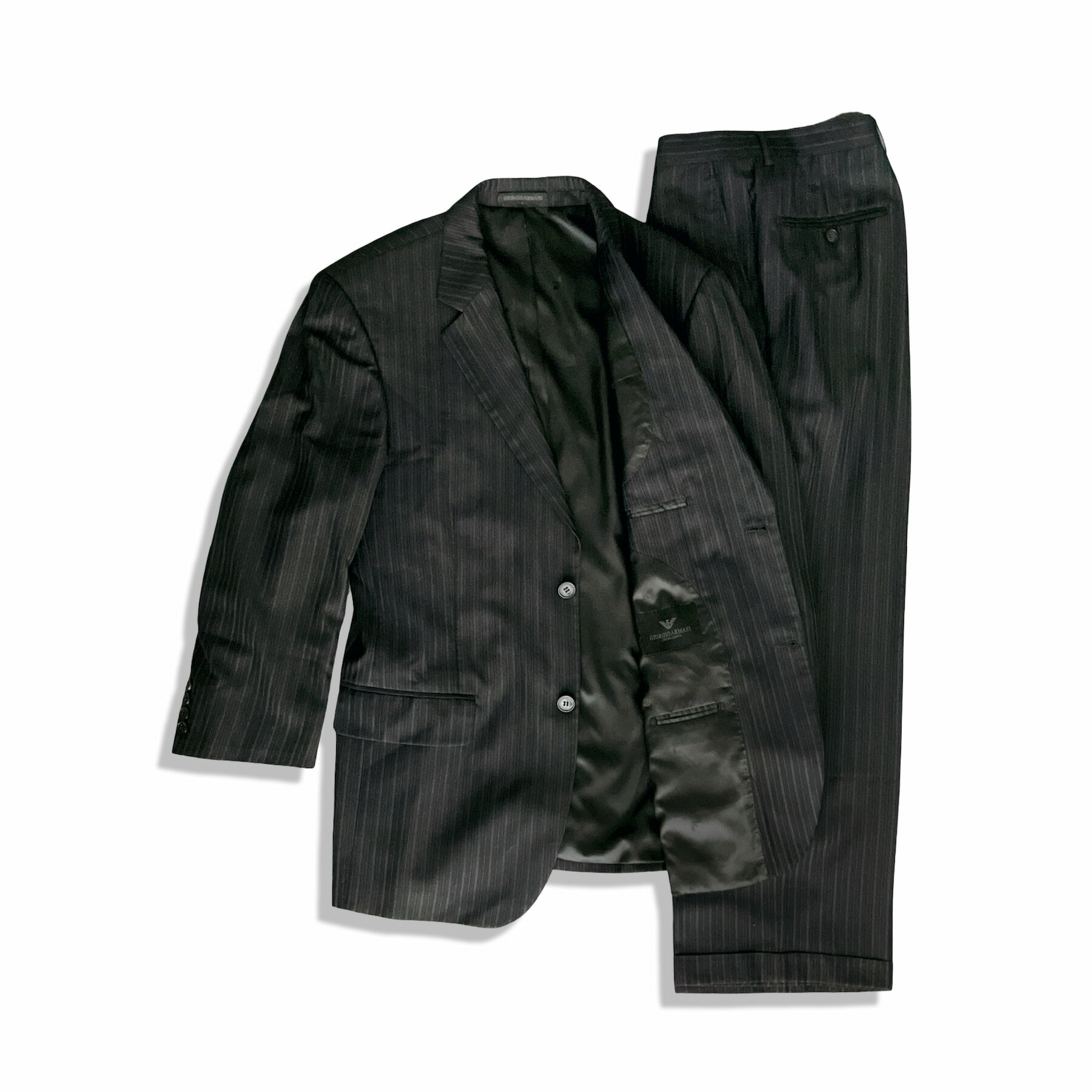 楽天市場】アルマーニ（柄ストライプ）（スーツ・セットアップ｜メンズ