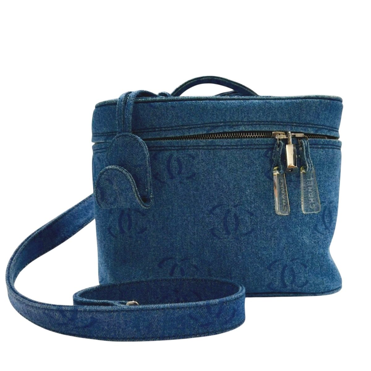楽天市場】デニム（ブランドシャネル）（化粧ポーチ｜レディースバッグ