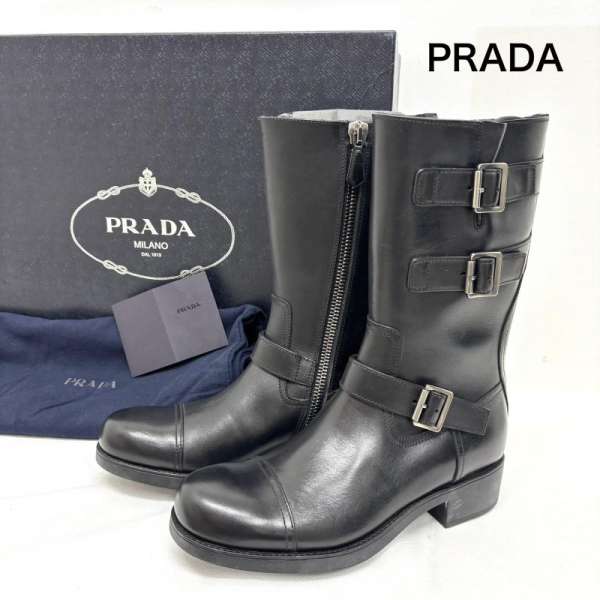楽天市場】プラダ ブーツ（メンズ靴｜靴）の通販