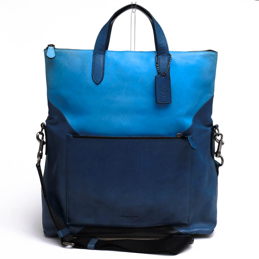 楽天市場】コーチ パッチワーク ショルダー（カラーブルー）（バッグ