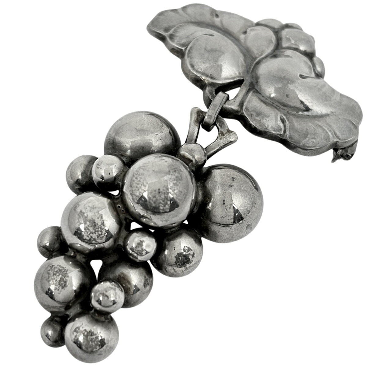 楽天市場】ジョージジェンセン ぶどう ブローチの通販