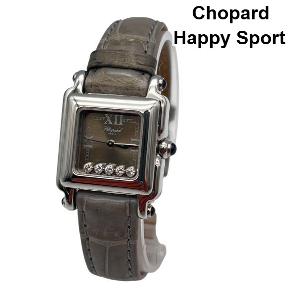 楽天市場】ショパール（文字盤形状正方形（スクエア））（レディース