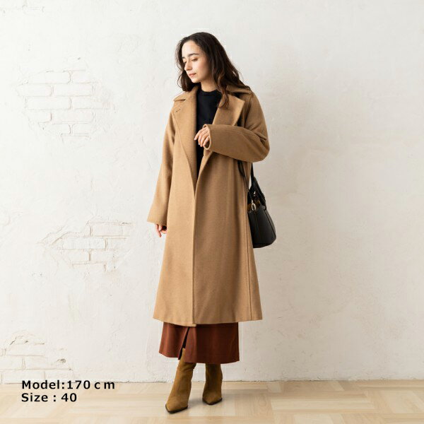 楽天市場】マックスマーラ コート マニュエラ ベルト付き ブラウン