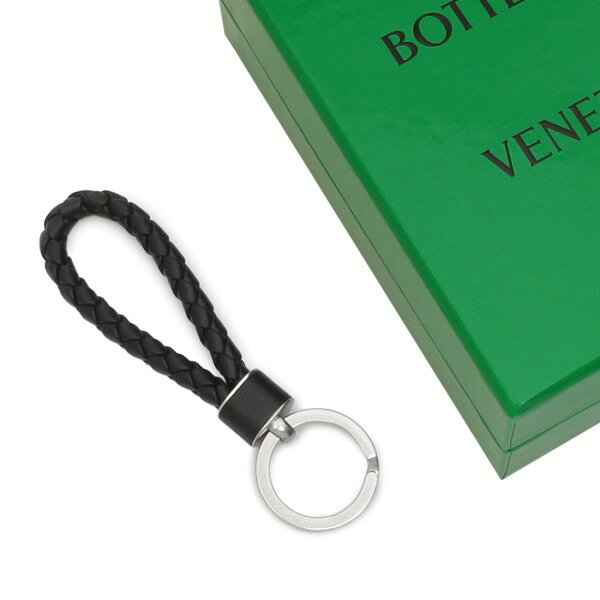 楽天市場】ボッテガ キーリング ブラックの通販