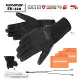 楽天市場】☆ *【KOMINE】EK-220 ライディングヒートグローブセット