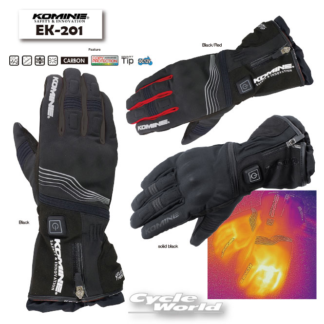 楽天市場】コミネ 電熱 グローブの通販