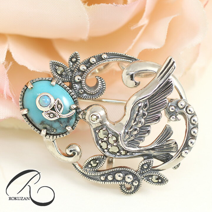 楽天市場】ターコイズ（ブローチ｜レディースジュエリー・アクセサリー
