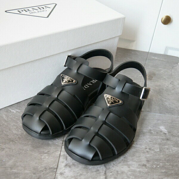 楽天市場】ラバー サンダル（ブランドプラダ）（サンダル｜レディース