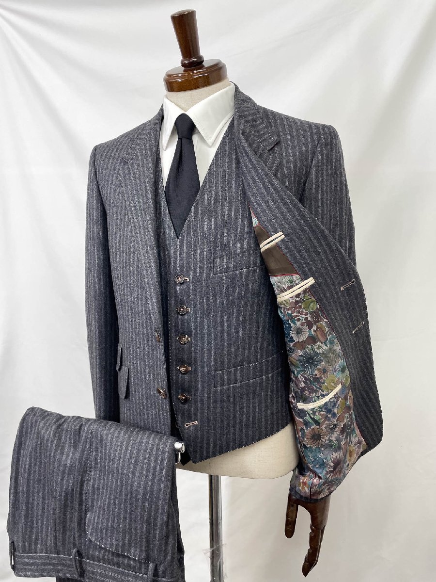 楽天市場】3ピース スーツ 中古 ポールスミスの通販