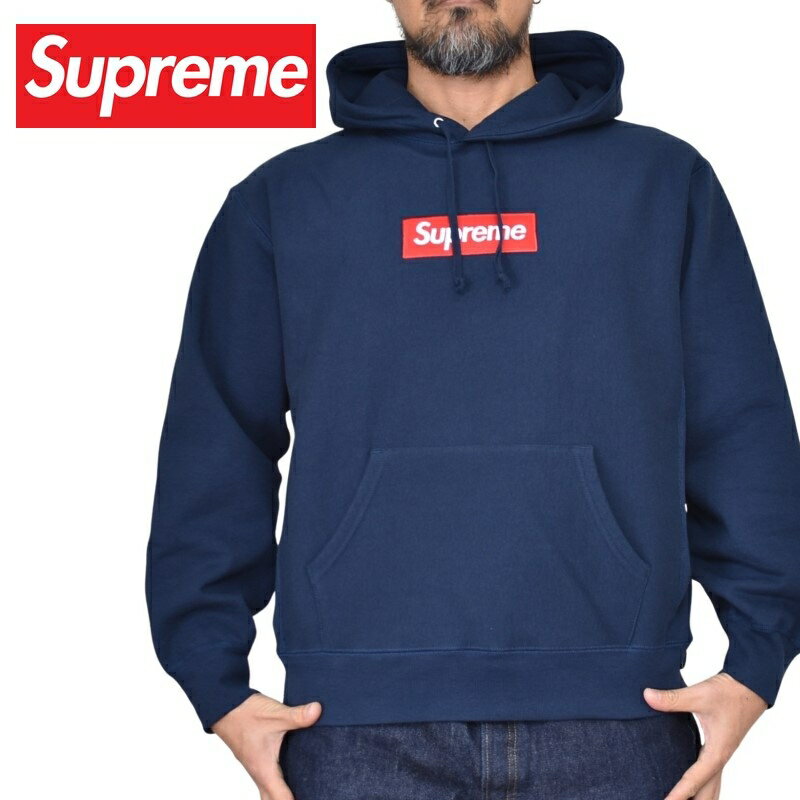 楽天市場】supreme パーカー sロゴ（カラーネイビー）の通販