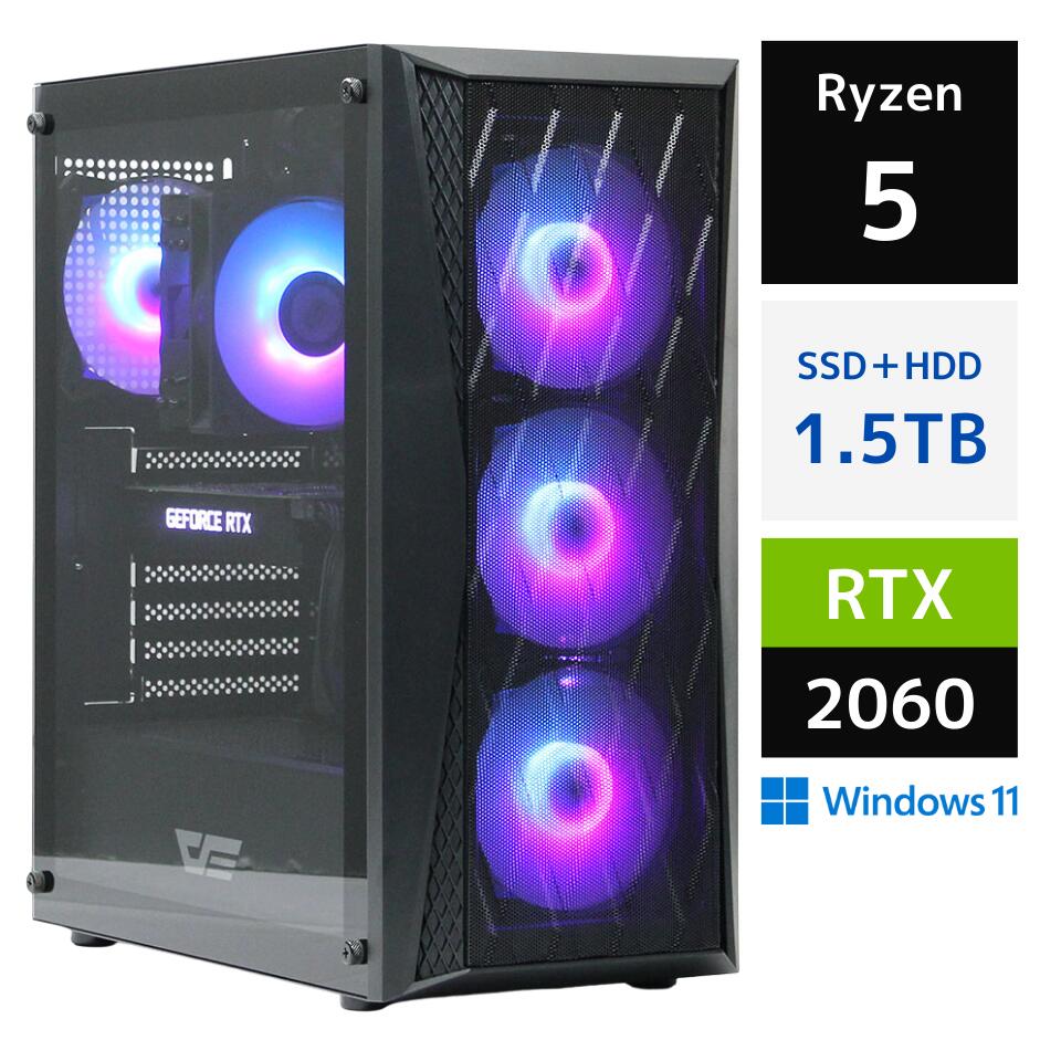 ryzen5 5600x デスクトップパソコン GPU無し ryzen5 5600x