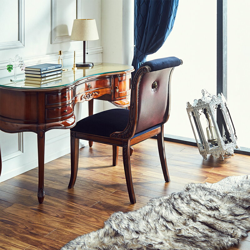 楽天市場】書斎机（テイスト（インテリア）クラシック・アンティーク風