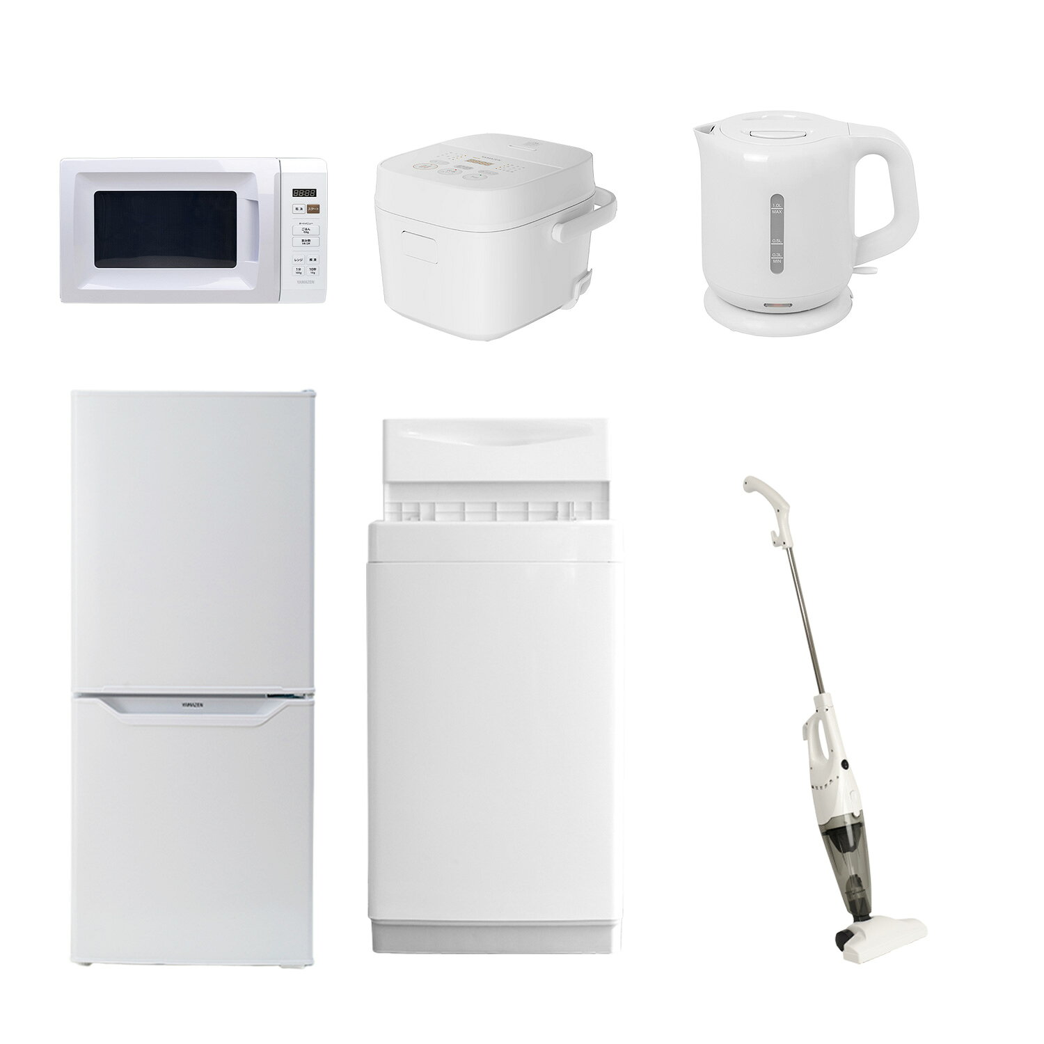 楽天市場】家電セット（カラーホワイト）（家電）の通販