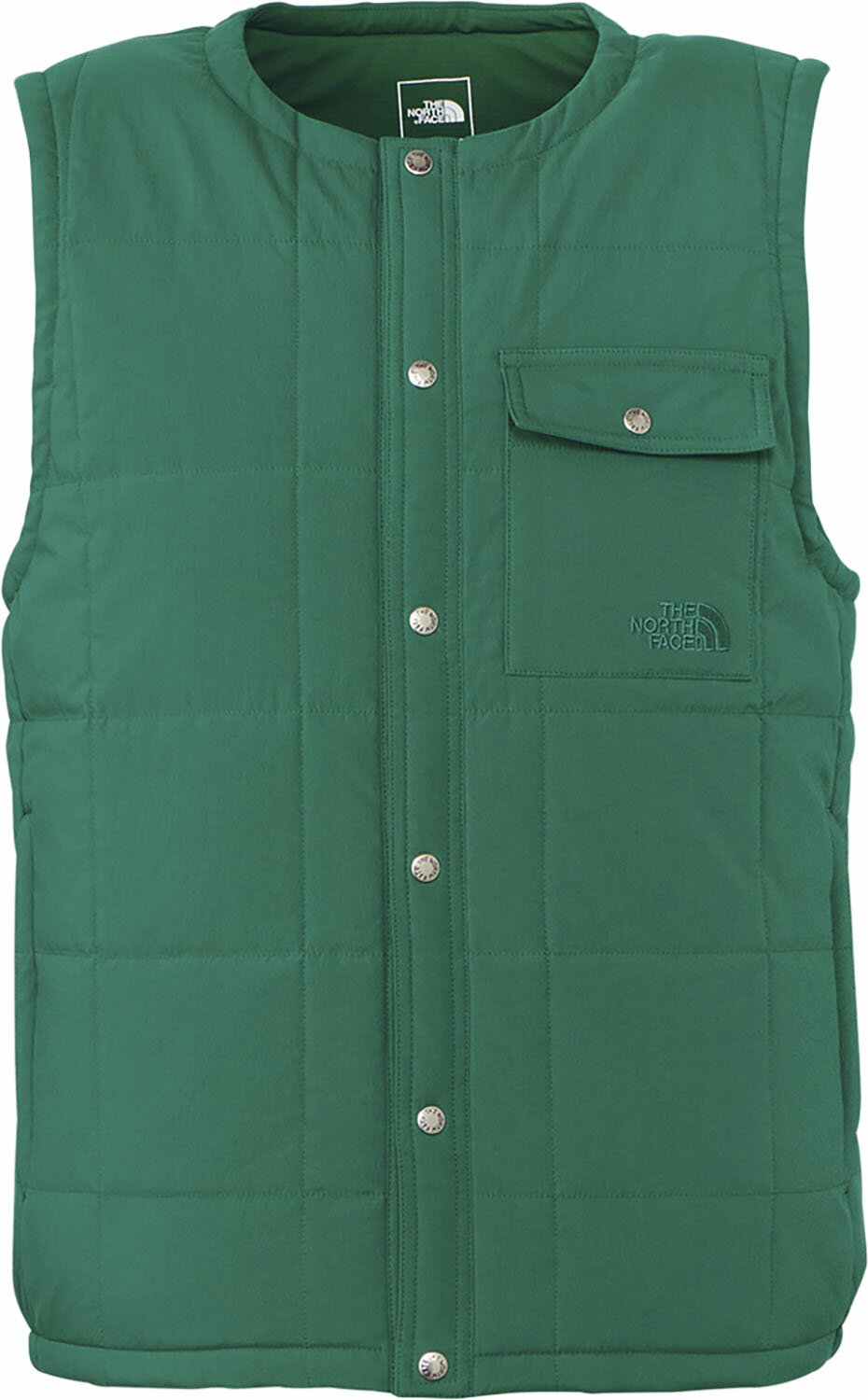 楽天市場】ノースフェイス ベスト（カラーグリーン）の通販