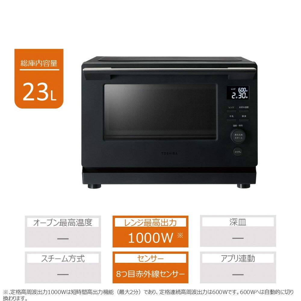 楽天市場】電子レンジ（メーカー東芝・容量（レンジ）20 ～ 24.9L
