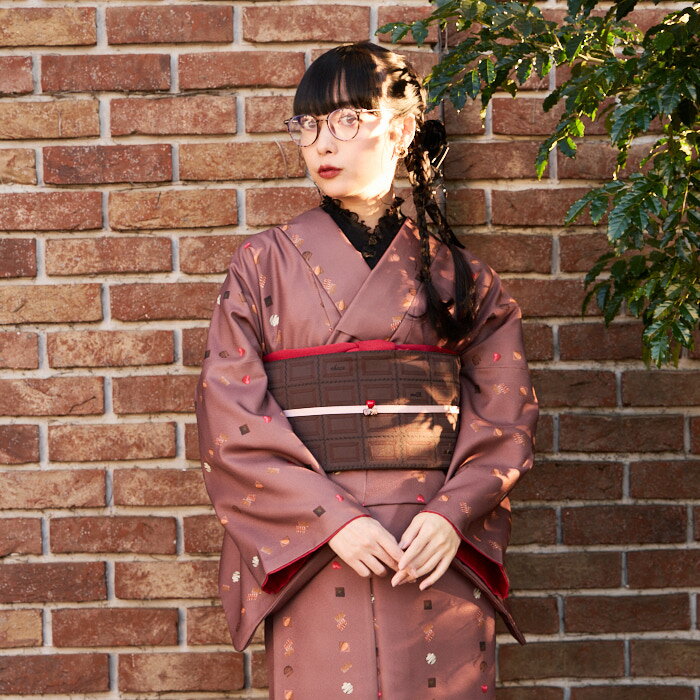 楽天市場】チョコレート（着物｜和服）：レディースファッションの通販