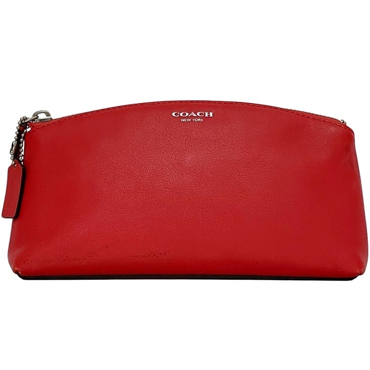 楽天市場】コーチ ポーチ 赤の通販