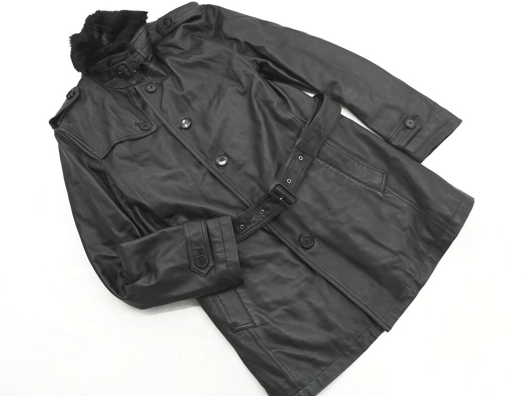 楽天市場】ラビットファー コート（ブランドバーバリー）（メンズ