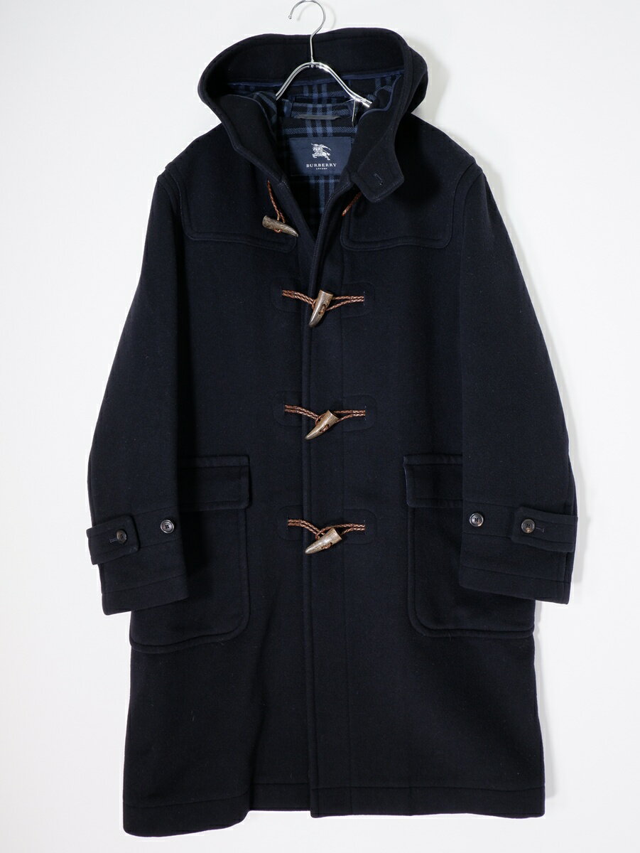 楽天市場】ダッフルコート burberry ネイビーの通販