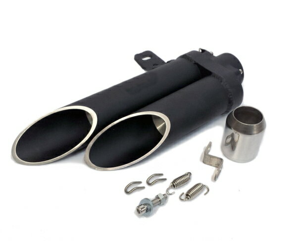 楽天市場】汎用 スラッシュカット サイレンサー スリップオンマフラー