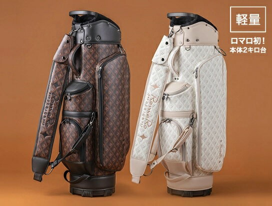 楽天市場】キャディバッグ（ブランドロマロ）（バッグ・ケース｜ゴルフ