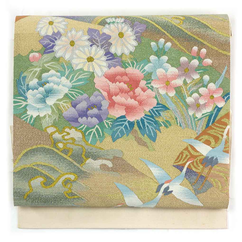 楽天市場】花柄（種類（帯）袋名古屋帯）（帯｜和服）：レディース