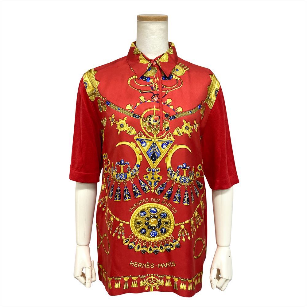 楽天市場】エルメス スカーフ（シャツ・ブラウス｜トップス