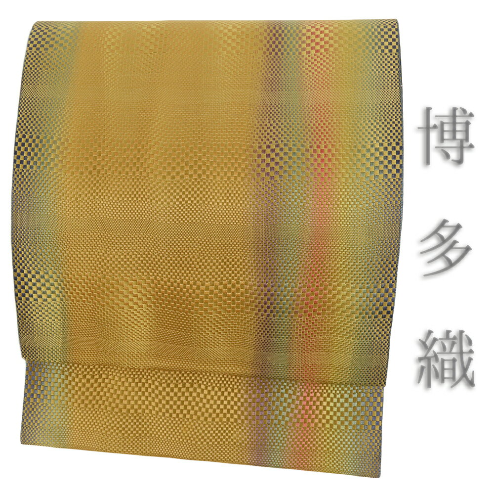 楽天市場】博多織 名古屋帯（カラーイエロー）（帯｜和服