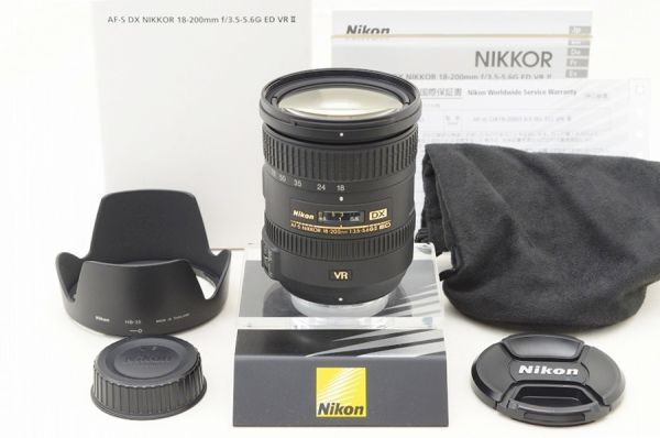 楽天市場】nikon af-s 18-200mm 3.5-5.6g ed vrの通販