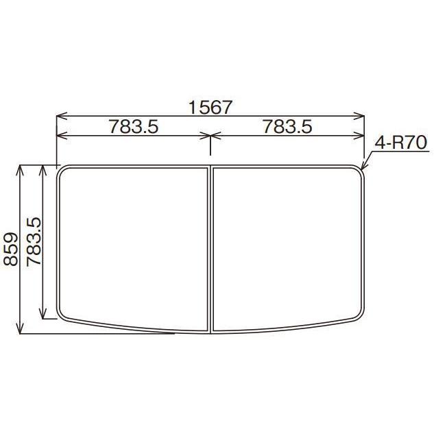 楽天市場】パナソニック 風呂ふた gvr1156の通販