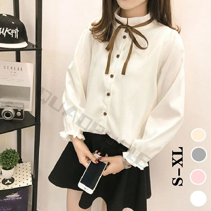 楽天市場】ベロア リボン（シャツ・ブラウス｜トップス）：レディース