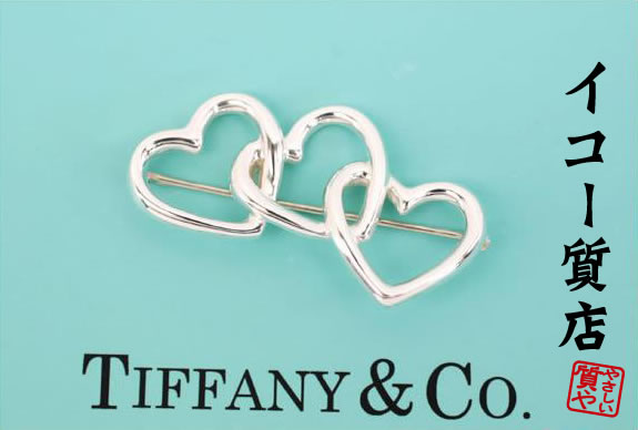 楽天市場】トリプルハート ティファニー（ブローチ｜レディース