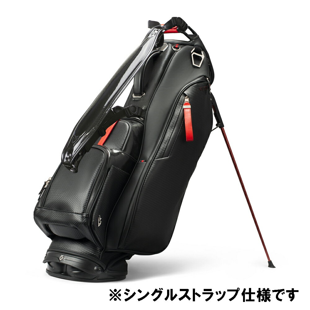 楽天市場】キャディバッグ スタンド（カラーブラック）（キャディ